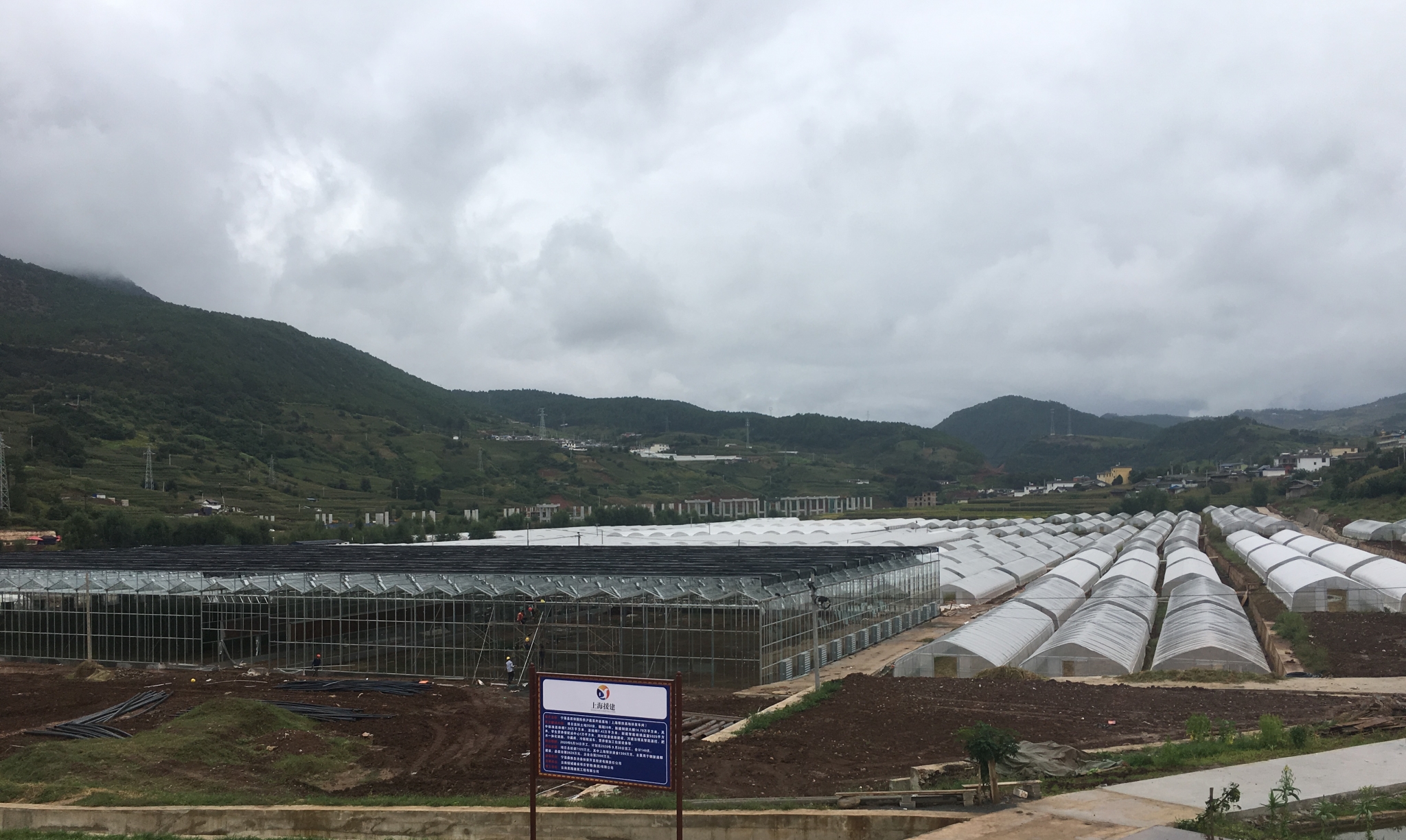 丽江市领导带队考察宁蒗文智冷链配送中心